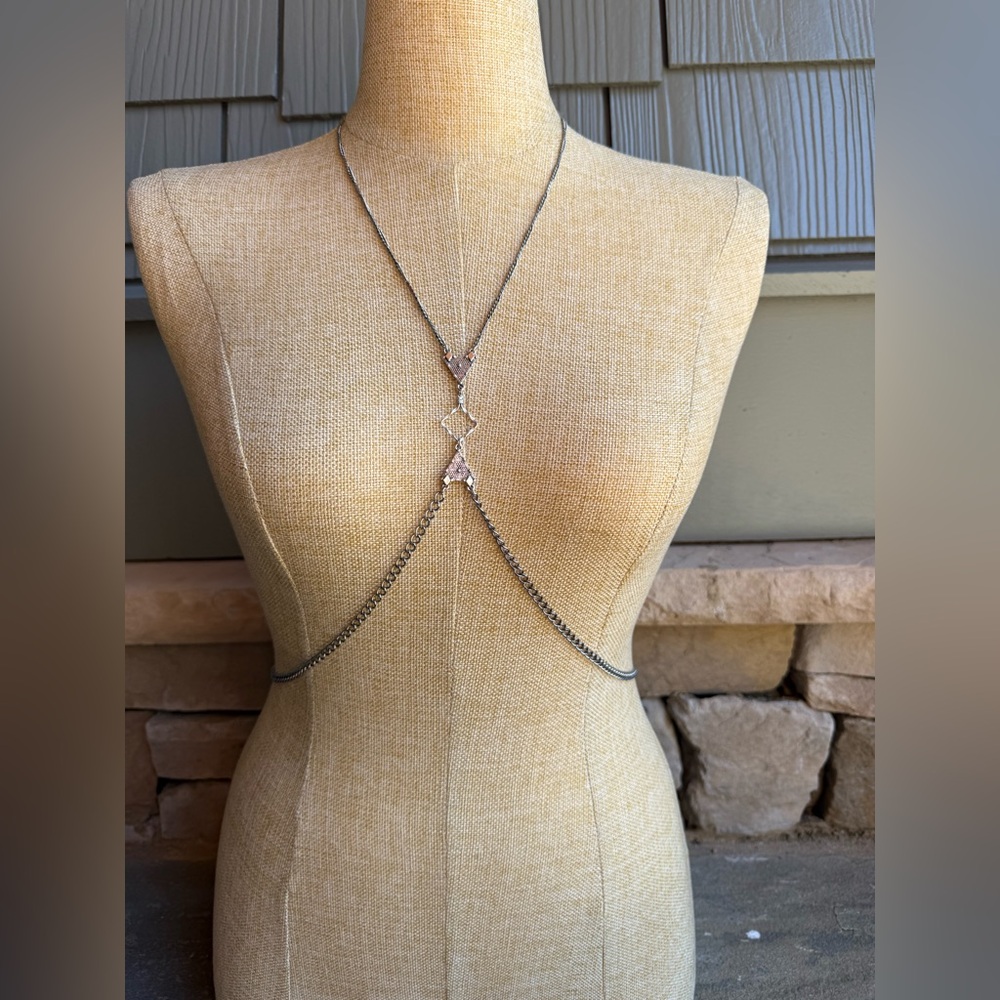 New🌟Free People-Elegant Silver Body Chain Jewelry